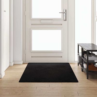 vidaXL Behúň koberec Čierna 100 x 250 cm 100% Polypropylén Tuft