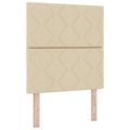 vidaXL Posteľ boxspring s matracom Modrá 100 x 200 cm Látka