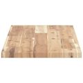 vidaXL Plávajúce police 2 ks 100x30x2 cm neošetrené masívne drevo akácia