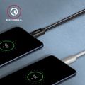 AXAGON BUCM3-AM20AB, SPEED kabel USB-C <-> USB-A, 2m, USB 3.2 Gen 1, 3A, ALU, oplet, černý