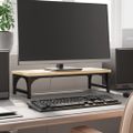 vidaXL Stojan na monitor dub sonoma 55x23x14 cm kompozitné drevo