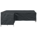 vidaXL Obal na nábytok 260 x 210 x 80 cm 600D Oxford tkanina Tvar L