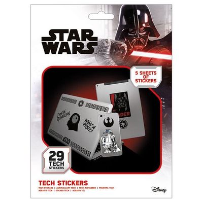 Sada vinylových samolepiek Star Wars - Sila (29 ks)