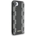 Guess HC MagSafe PU Checkered Pattern case for iPhone 16e Black