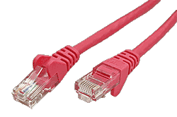 UTP patchkabel kat. 6, 5m, ružový