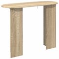 vidaXL Konzolový stôl Dub sonoma 100 x 39,5 x 75 cm Kompozitné drevo
