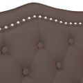 vidaXL Chesterfield lavica Hnedá 120,5 x 65 x 75 cm Umelá koža