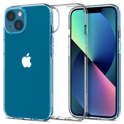Puzdro Spigen Liquid Crystal pre iPhone 13 6,1" priehľadné