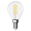 LED žiarovka Filament Mini Globe / E14 / 5,9 W (60 W) / 806 lm / teplá biela