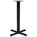 VidaXL Bistro Table Noha Čierna 56x56x72 cm Liatina
