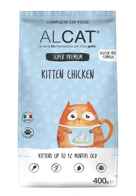 Alcat 3D-CK400 Kitten Chicken granule pre mačiatka - kuracie mäso 400g