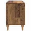 vidaXL TV skrinka 99 x 34,5 x 50 cm Staré drevo Kompozitné drevo