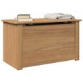 vidaXL Úložný box s vekom PANAMA 79x42x46 cm borovicový masív