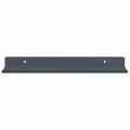 vidaXL Závesná polica 4 ks Antracit 30 x 9 x 2,5 cm Oceľ