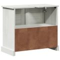 vidaXL Skrinka pod umývadlo VIGO Biela a antik biela 68 x 34 x 59 cm