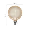 LED žárovka DECO G130OA / E27 / 4 W (22 W) / 220 lm / flame