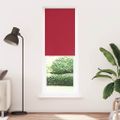 vidaXL Roleta Zatemnenie červená 80x230cm Šírka látky 75,7cm Polyester