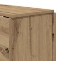vidaXL Jedálenský stôl 138 x 70 x 73,5 cm Kompozitné drevo Dub artisan