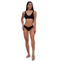 Bezšvová podprsenka Black - GymBeam, veľkosť XL