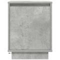vidaXL Nočné skrinky s LED osvetlením 2 ks Betónovo sivá 38x34x50 cm