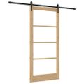 vidaXL Posuvné dvere ORKDAL 93 x 202 cm Prírodná