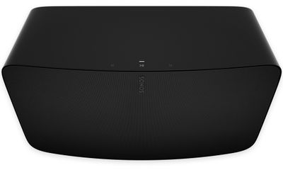Sonos Five Černá Reproduktor, Wi-Fi, stereo zvuk, 3 tweetery, 3 stredobasové menice, 6 zesilovacu trídy D, 3,5mm vstup, Trueplay, Apple AirPlay 2,