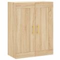 vidaXL Vysoká skrinka dub sonoma 69,5x34x180 cm spracované drevo