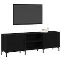 vidaXL Zostava TV skriniek 150 x 30 x 50 cm Čierny dub