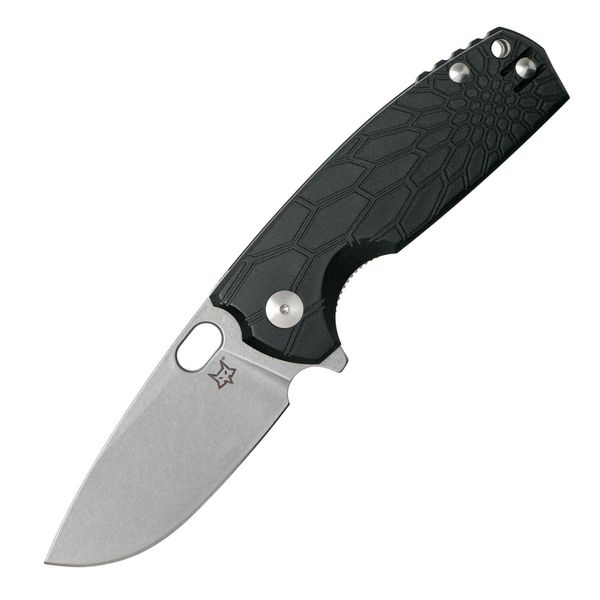 FOX knives FX-604 CORE všestranný vreckový nôž 8 cm, Stonewash, čierna, FRN