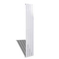 Biely vykurovací radiátor 311 x 1800 mm s vešiakom na uteráky 311 mm