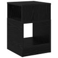 vidaXL Koncový stôl Čierny dub 30,5 x 30 x 45 cm Kompozitné drevo