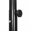vidaXL Basketbalový stojan čierny 282-352 cm polyetén