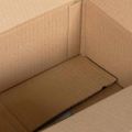 vidaXL Skladací box 50 ks Prírodná 25 x 17,5 x 10 cm Kartón
