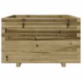 vidaXL Záhradný kvetináč 80x80x49,5 cm impregnovaná borovica