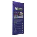Tempered glass 9D for iPhone 15 Pro 6,1" black frame