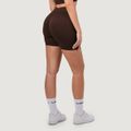 Dámske bezšvové šortky NEO Mocha - GymBeam, veľkosť M, 90% Nylon,10% Elastane