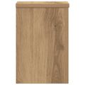 vidaXL Stojany na rastliny 2 ks dub artisan 20x20x30 cm kompoz. drevo