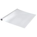 vidaXL Nálepka na nábytok Strieborná 90 x 500 cm Plast