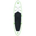 vidaXL Nafukovací Stand up paddleboard, zeleno biely