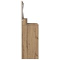 vidaXL Toaletné stolíky do spálne Remeselný dub 80 x 39,6 x 135 cm