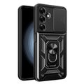 Puzdro Defender Slide pre Samsung Galaxy A57 5G čierna