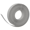 vidaXL Záhradné obruby 4 ks sivé 10 m 10 cm polyetylén