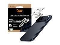 PanzerGlass Hoops Apple iPhone 17 Pro/16 Pro/15 Pro/17 Pro Max/16 Pro Max/15 Pro Max třpytivě stříbrné