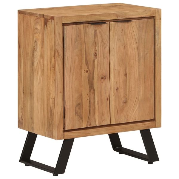 vidaXL Komoda s 2 dvierkami 55x36x72 cm masívna akácia
