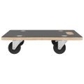 vidaXL Transportné vozíky 2 ks, obdĺžnikové 60x40x11,5 cm 250 kg