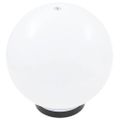 vidaXL LED lampy v tvare gule 2 ks, 25 cm, PMMA
