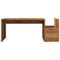 vidaXL Konferenčný stolík staré drevo 90x45x35 cm kompozitné drevo