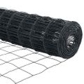 vidaXL Európsky plot s hrotmi 25 x 0,6 m PVC potiahnutá oceľ Sivá