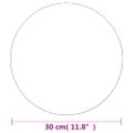 vidaXL Bezrámové zrkadlo okrúhle 30 cm sklo