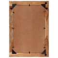vidaXL Zrkadlo 70x50 cm masívne recyklované drevo a sklo